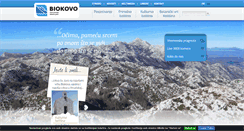 Desktop Screenshot of biokovo.com